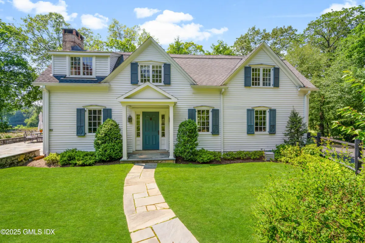 99 Stanwich Road Tudor style exterior